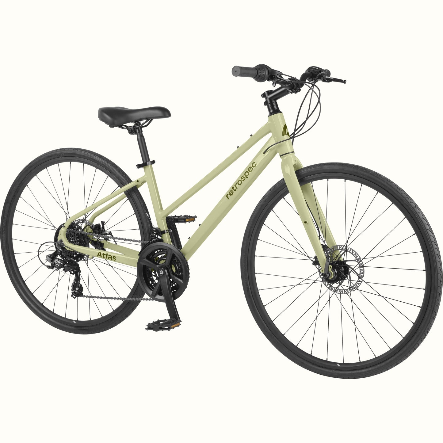 Atlas Fitness Hybrid Bike - Step Through 21 Speed