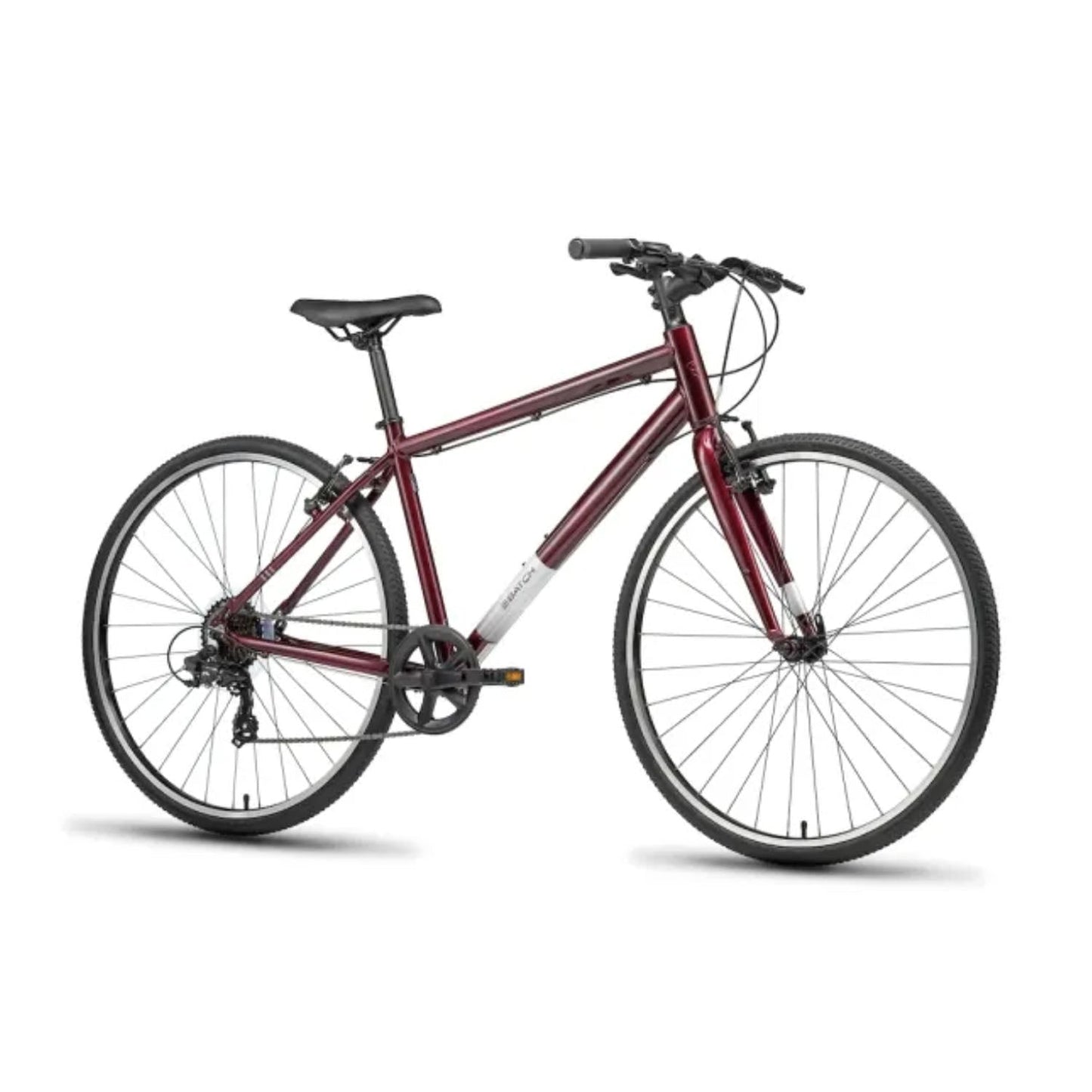 BATCH Lifestyle Bike, 1 by 7 Speed, Red XS|L