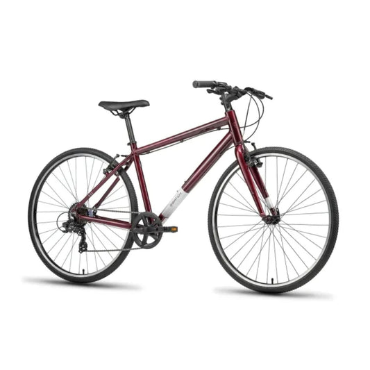 BATCH Lifestyle Bike, 1 by 7 Speed, Red XS|L