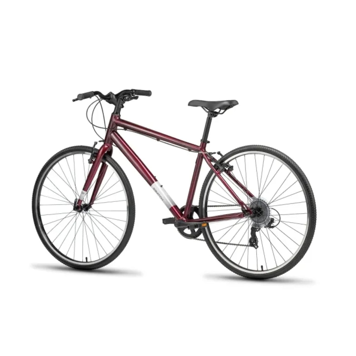BATCH Lifestyle Bike, 1 by 7 Speed, Red XS|L