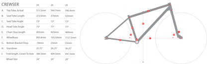 Crew Bike Co Crewser 26" BMX Bike