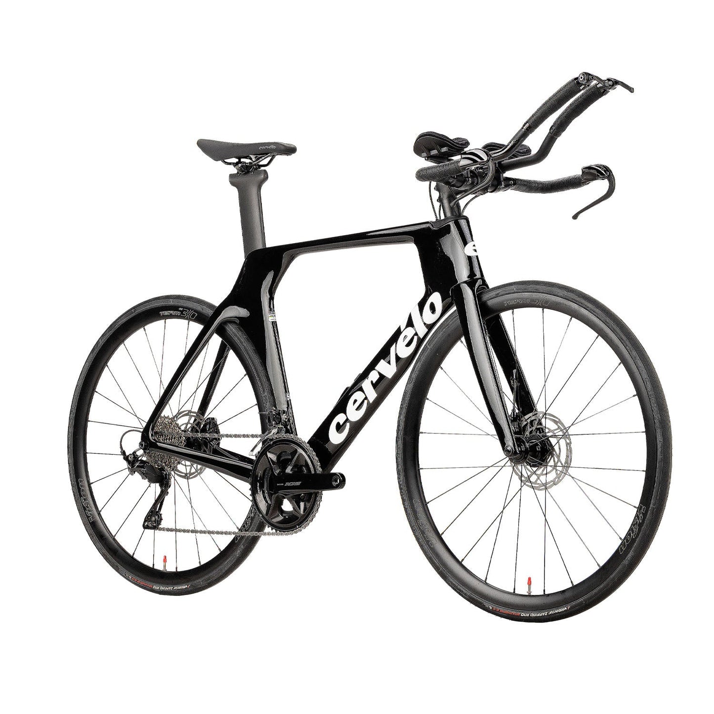 Cervélo P Series Shimano 105 Tri Bike, 2025, Black, 54cm