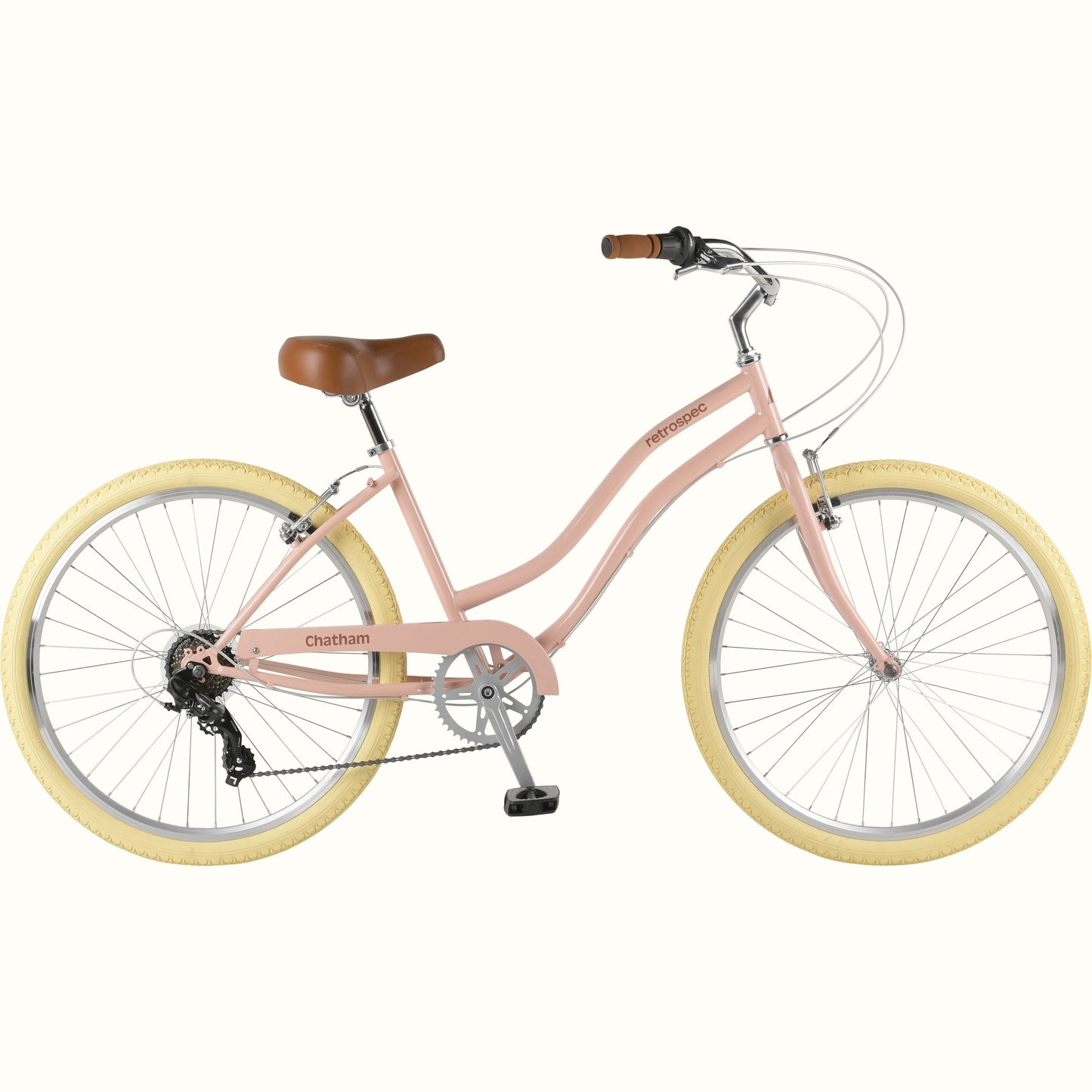 Chatham Beach Cruiser Bike - Step Through 7 Speed