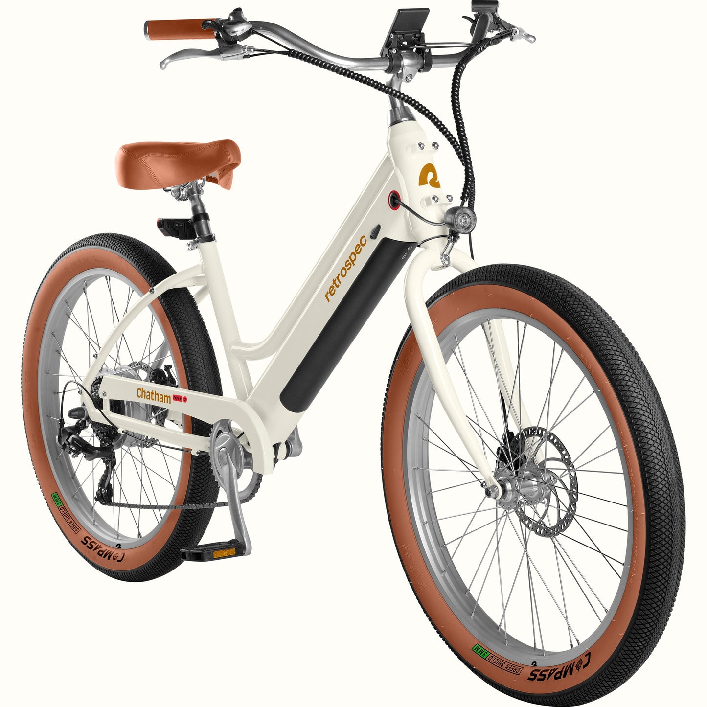 Chatham Rev+ 2 Beach Cruiser Electric Bike - Step Through