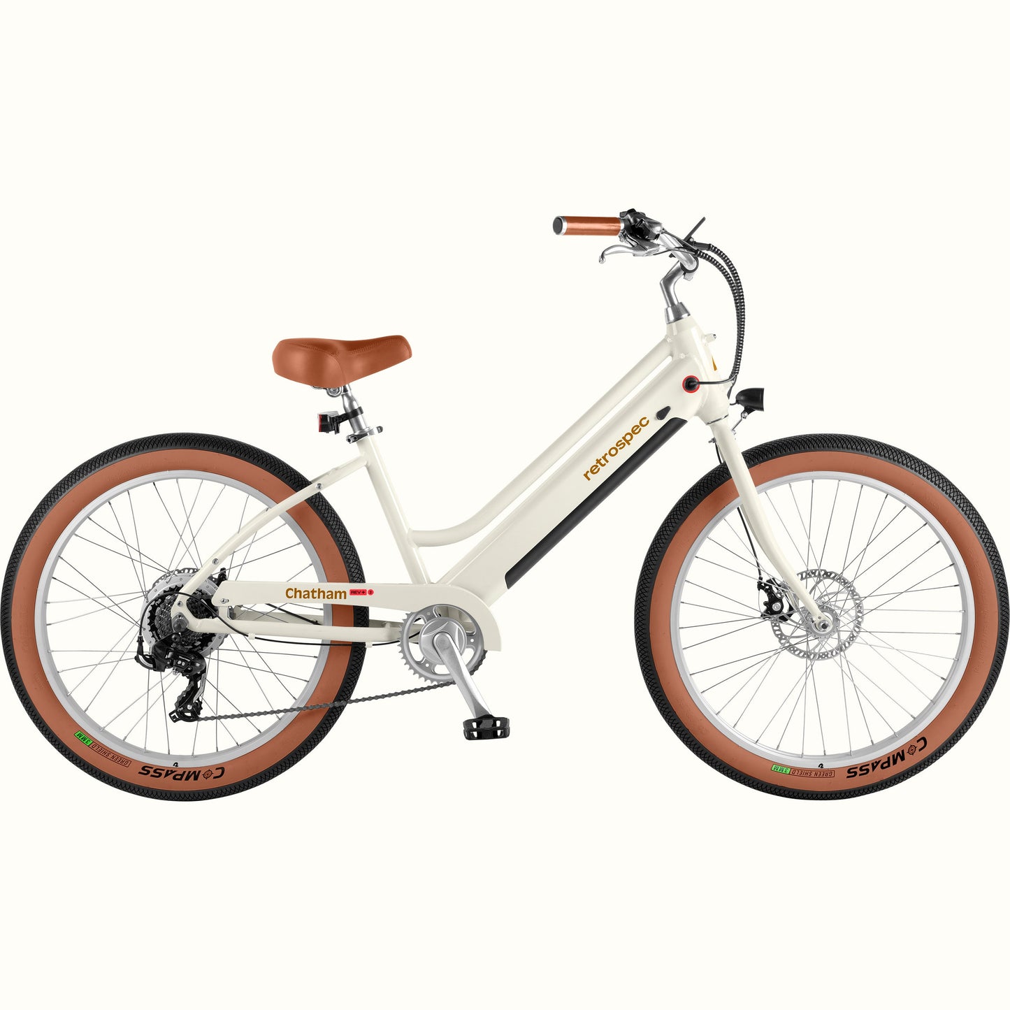 Chatham Rev+ 2 Beach Cruiser Electric Bike - Step Through