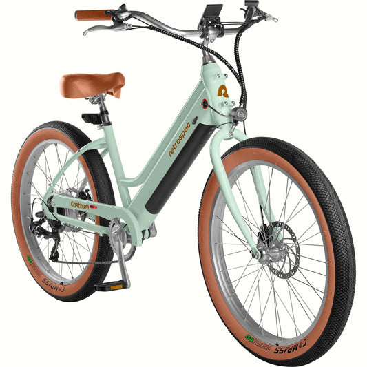 Chatham Rev+ 2 Beach Cruiser Electric Bike - Step Through