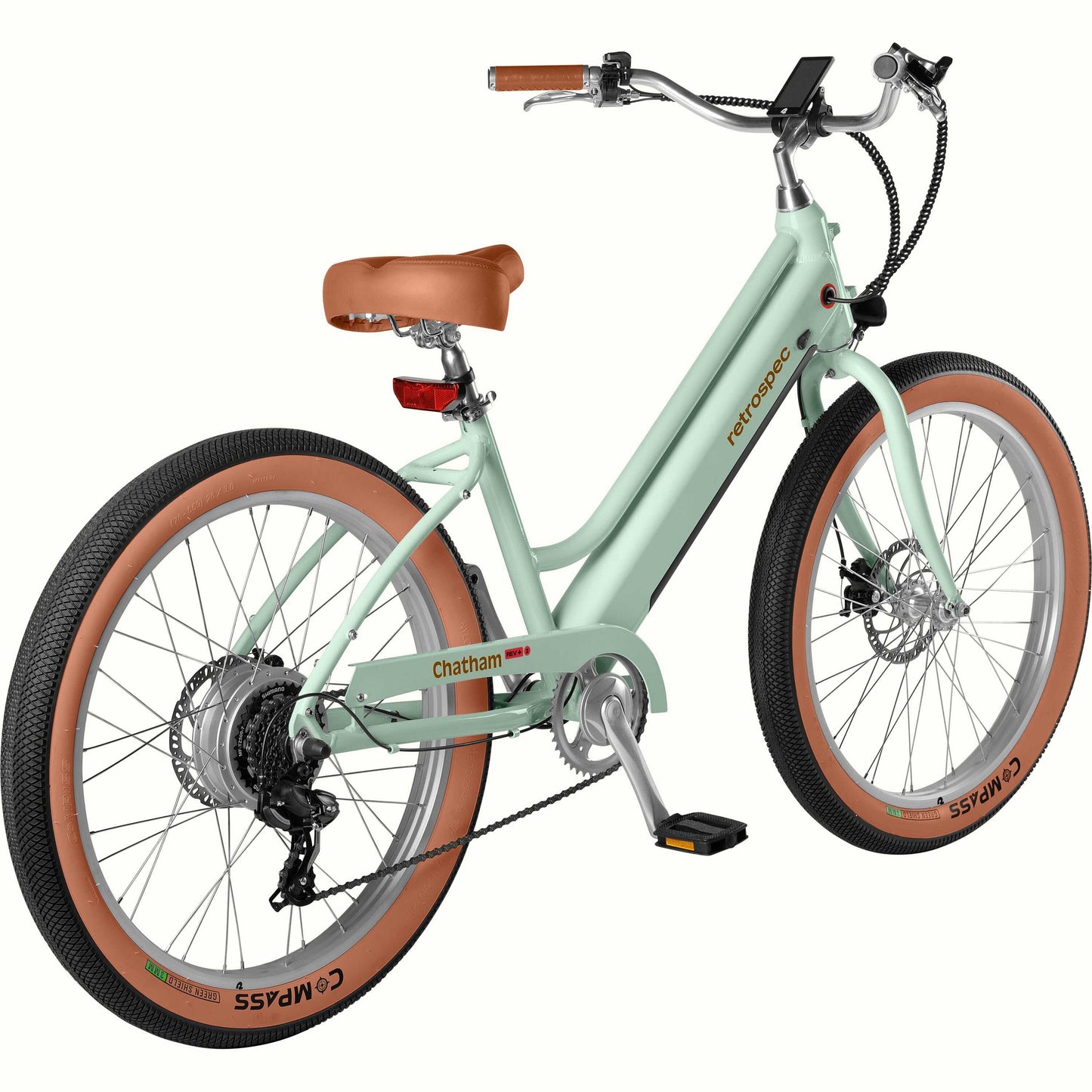 Chatham Rev+ 2 Beach Cruiser Electric Bike - Step Through