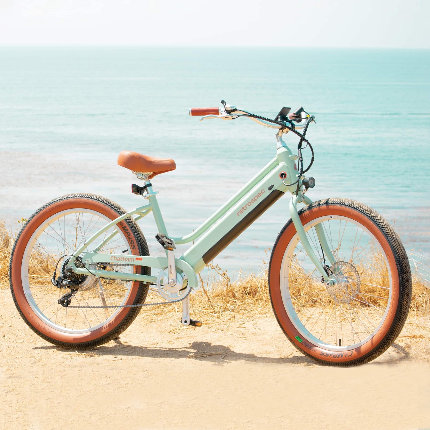 Chatham Rev+ 2 Beach Cruiser Electric Bike - Step Through