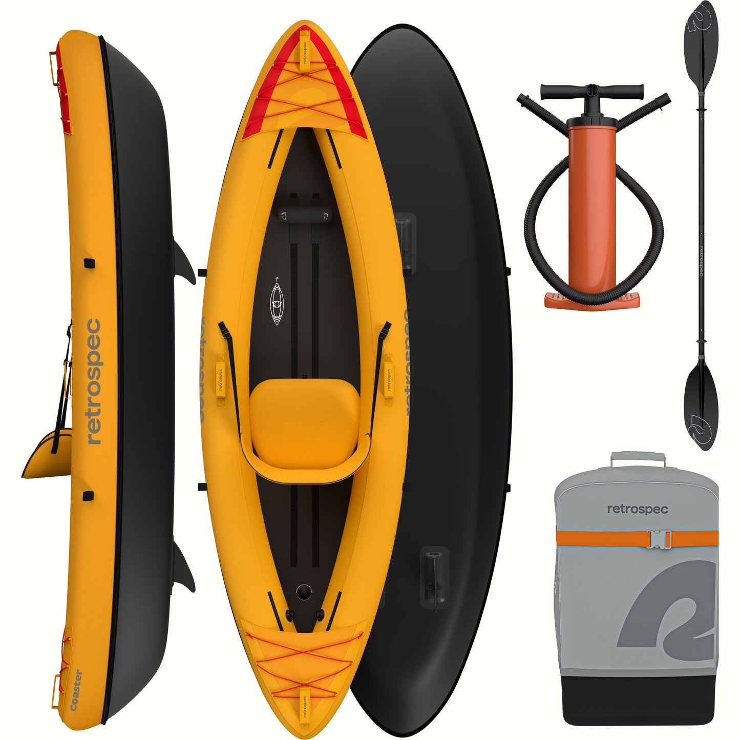 Coaster Inflatable Kayak - Single