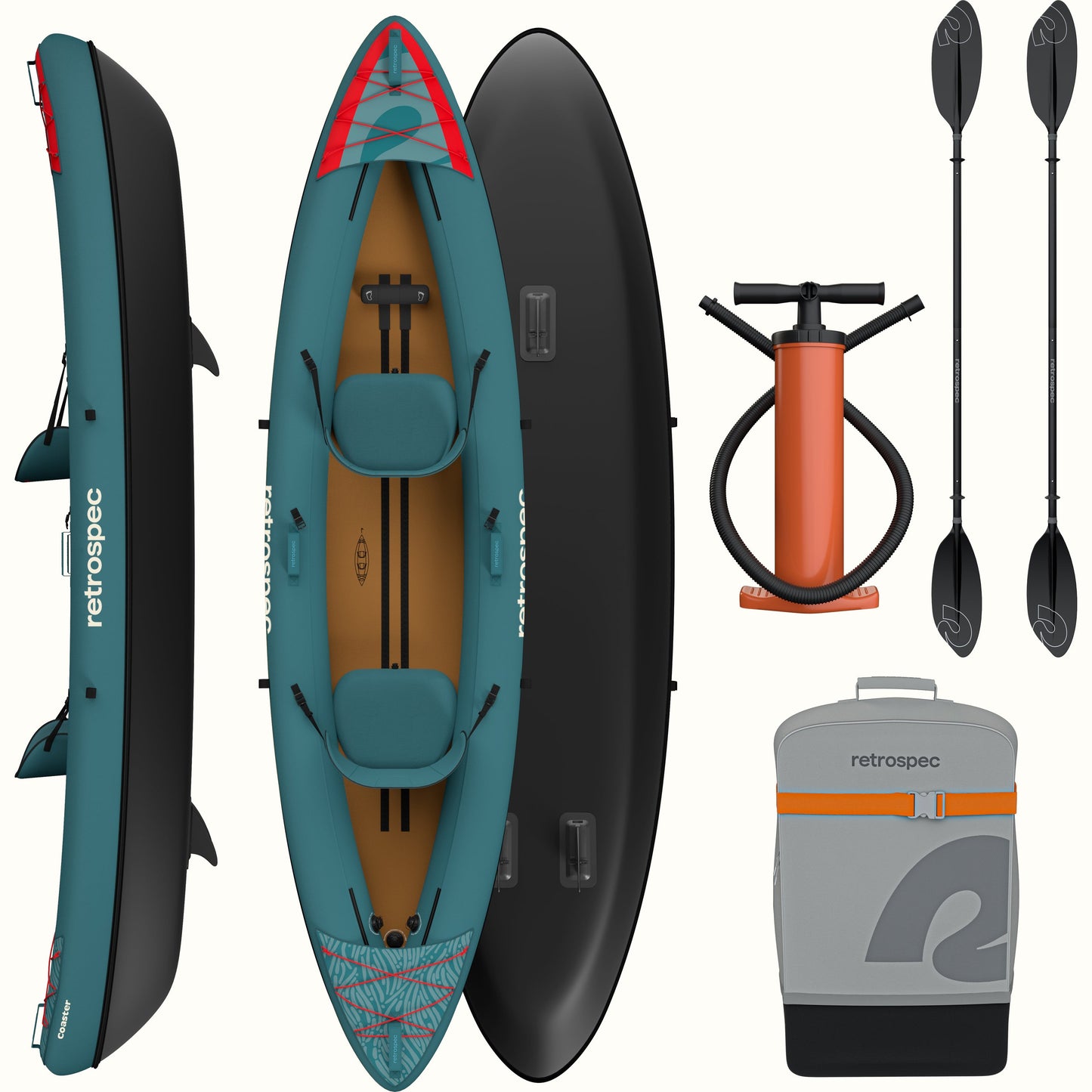 Coaster Inflatable Kayak - Tandem
