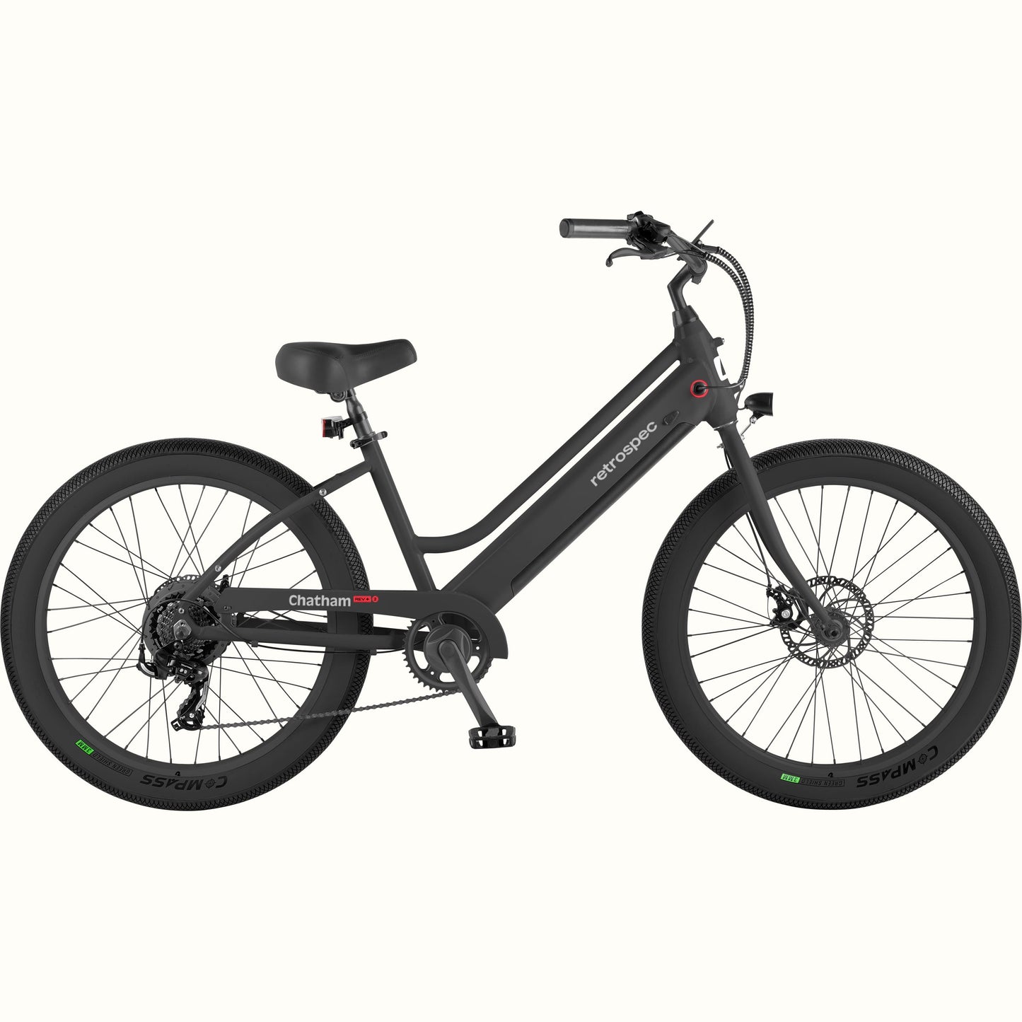 Chatham Rev+ 2 Beach Cruiser Electric Bike - Step Through
