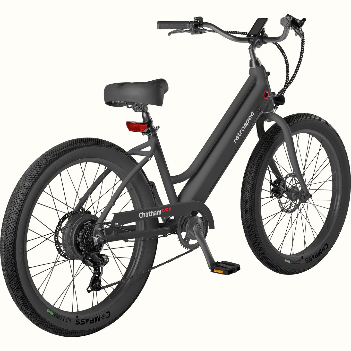 Chatham Rev+ 2 Beach Cruiser Electric Bike - Step Through