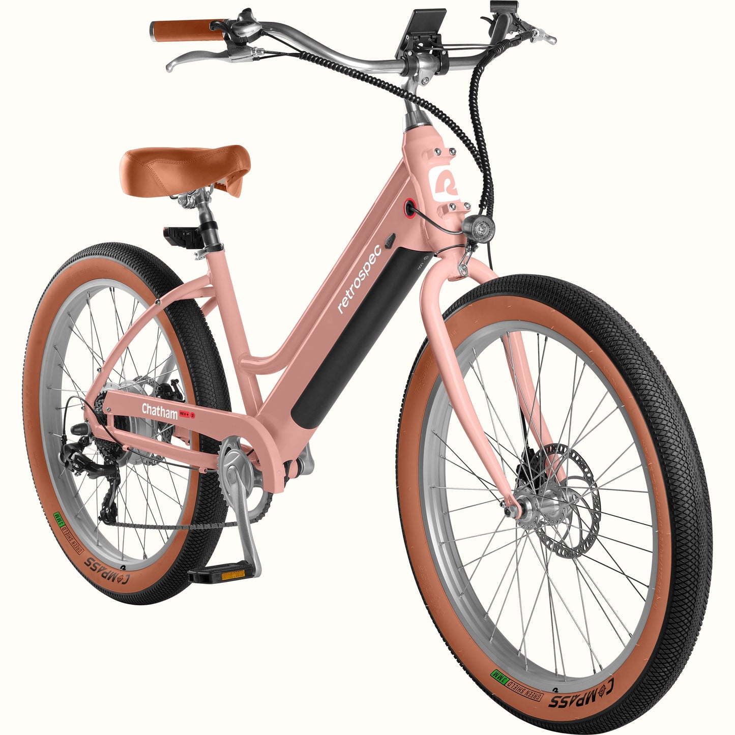 Chatham Rev+ 2 Beach Cruiser Electric Bike - Step Through