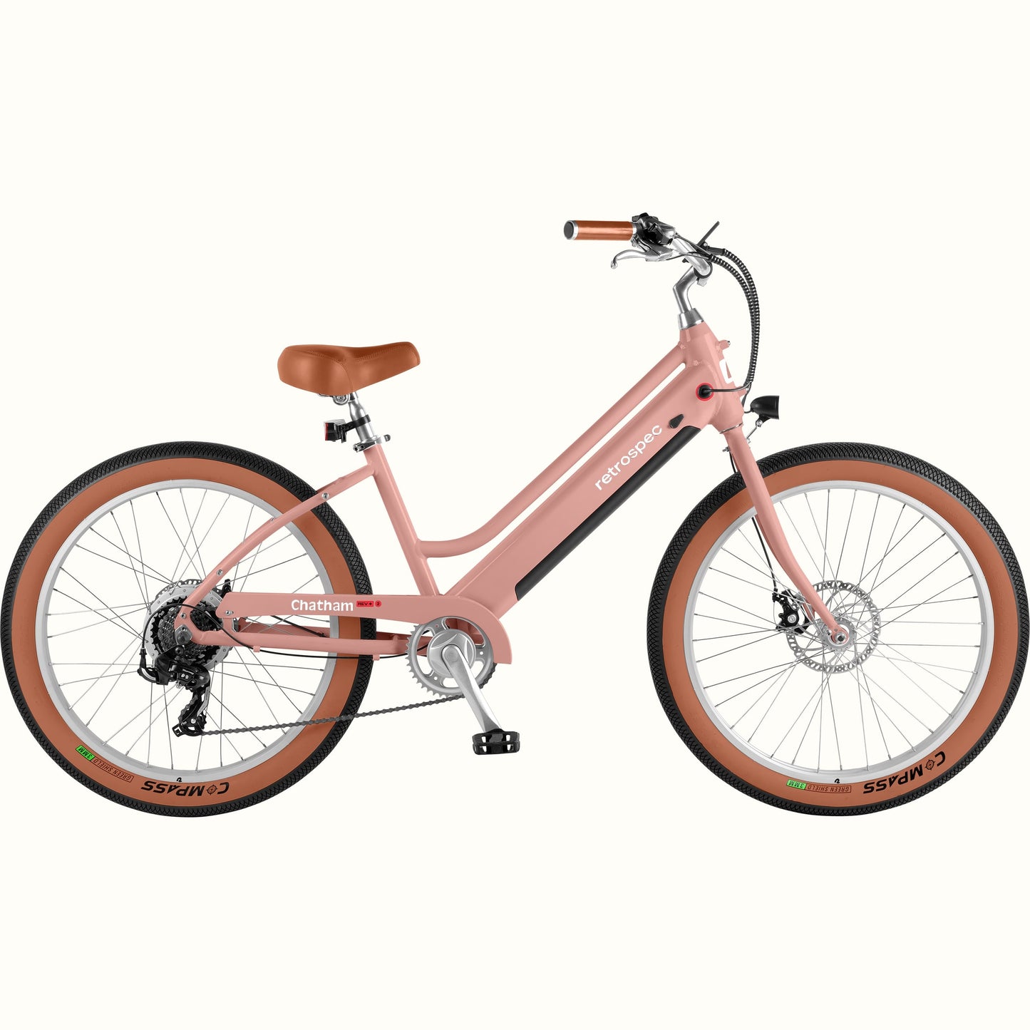 Chatham Rev+ 2 Beach Cruiser Electric Bike - Step Through
