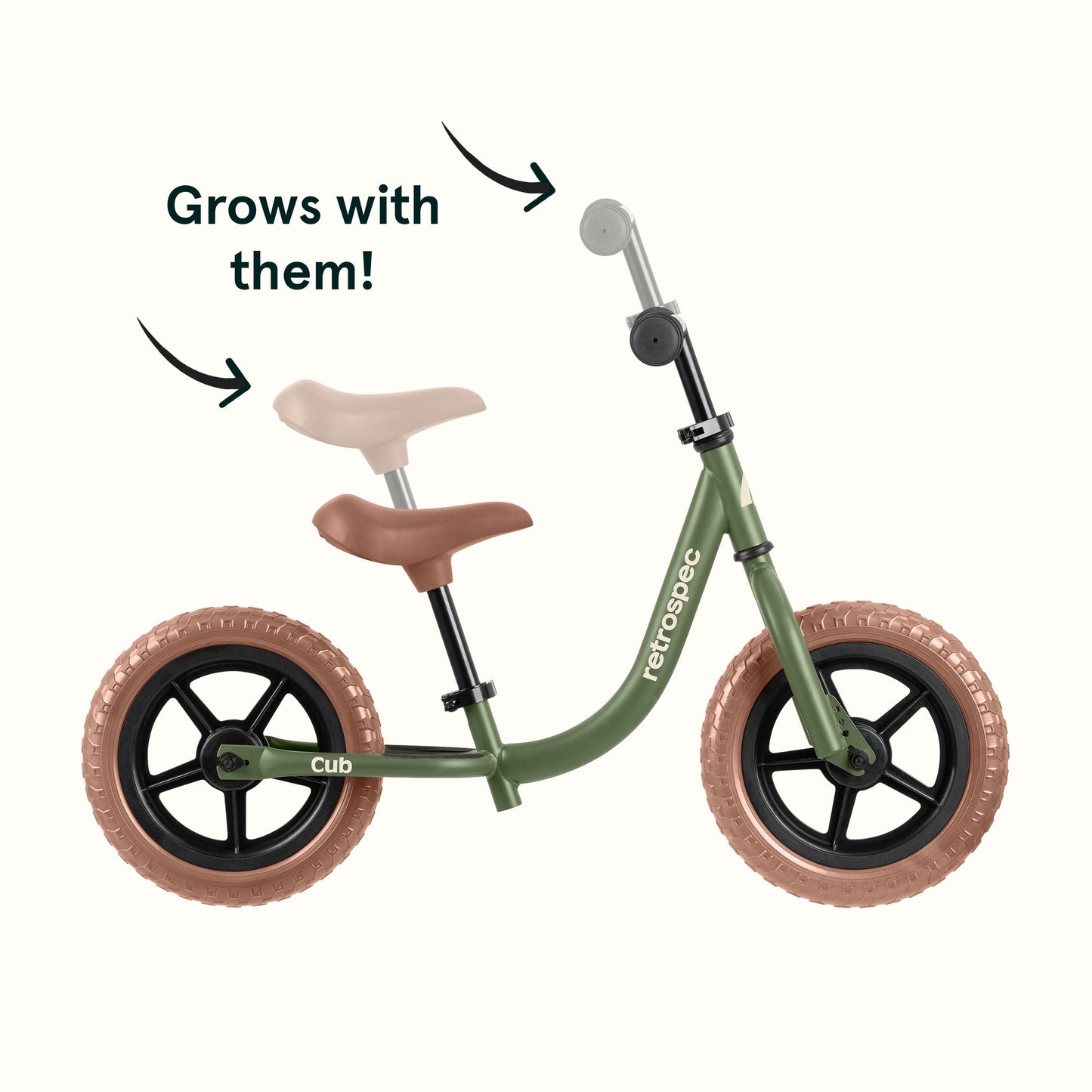 Cub 12" Kids’ Balance Bike (18 mos-4 yrs)