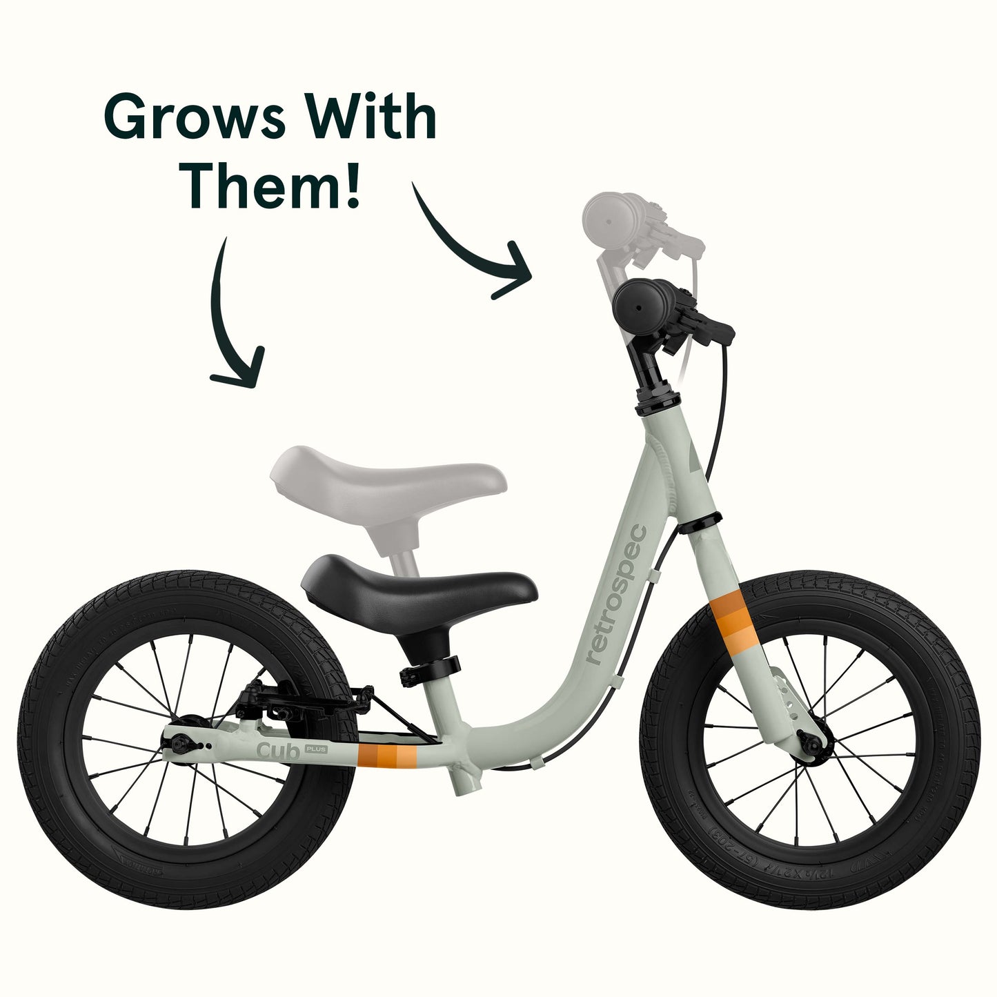Cub Plus 12" Kids' Balance Bike (18 mos-4 yrs)