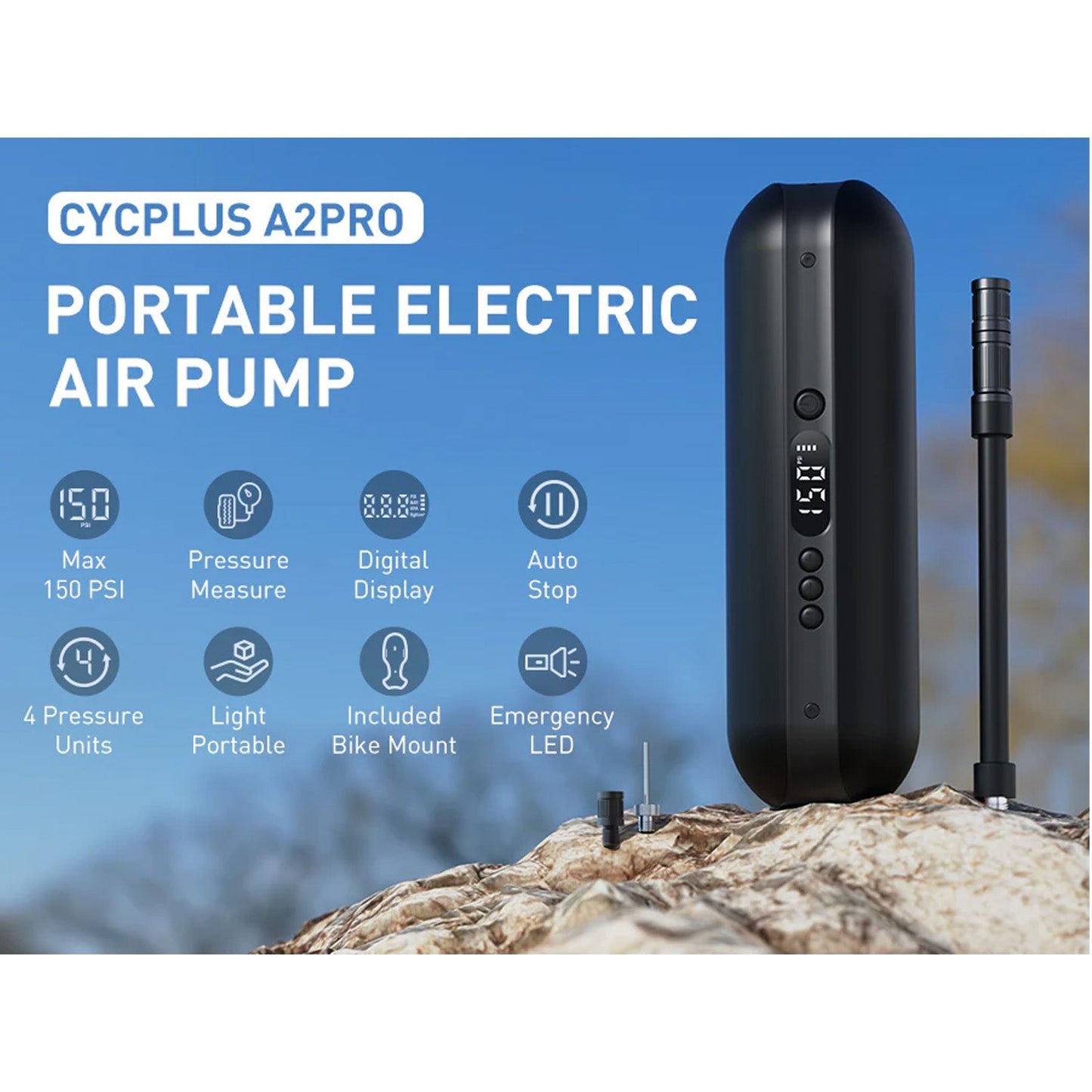 Cycplus A2 Tire Inflator Pump Pro