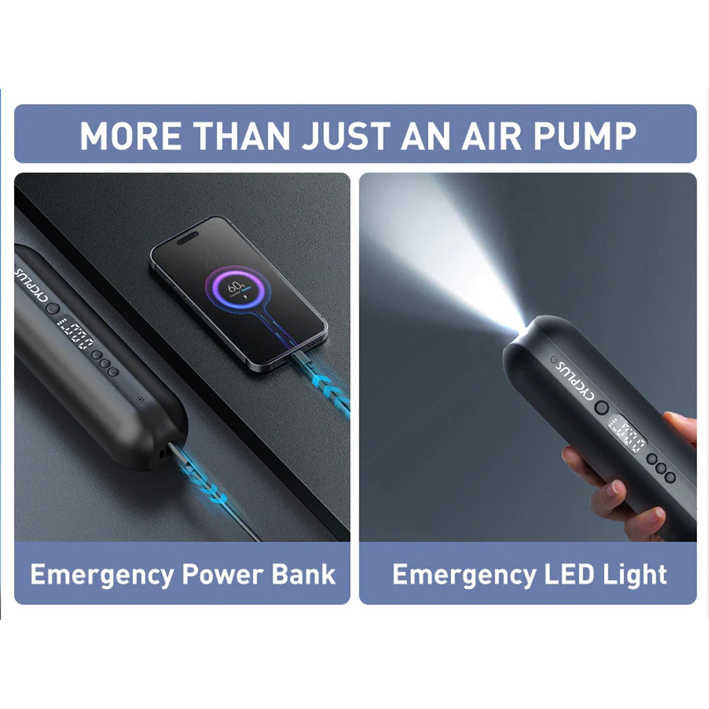Cycplus A2 Tire Inflator Pump Pro