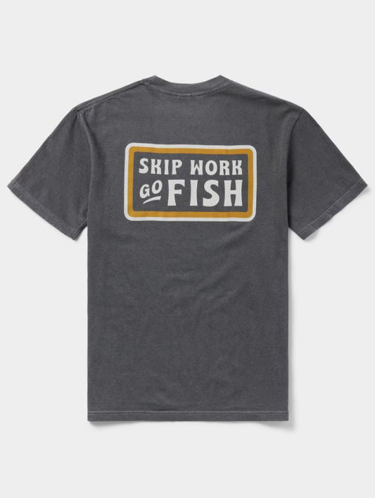 Duck Camp Men's Skip Work T-Shirt in Pepper
