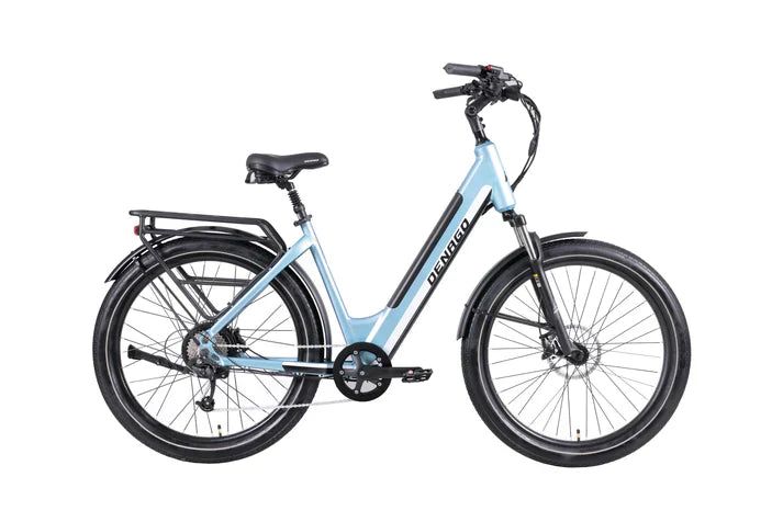 Denago Commuter Model 1st, 27.5 Tire, 500 Watt 48V 13.6 AH, Low Step