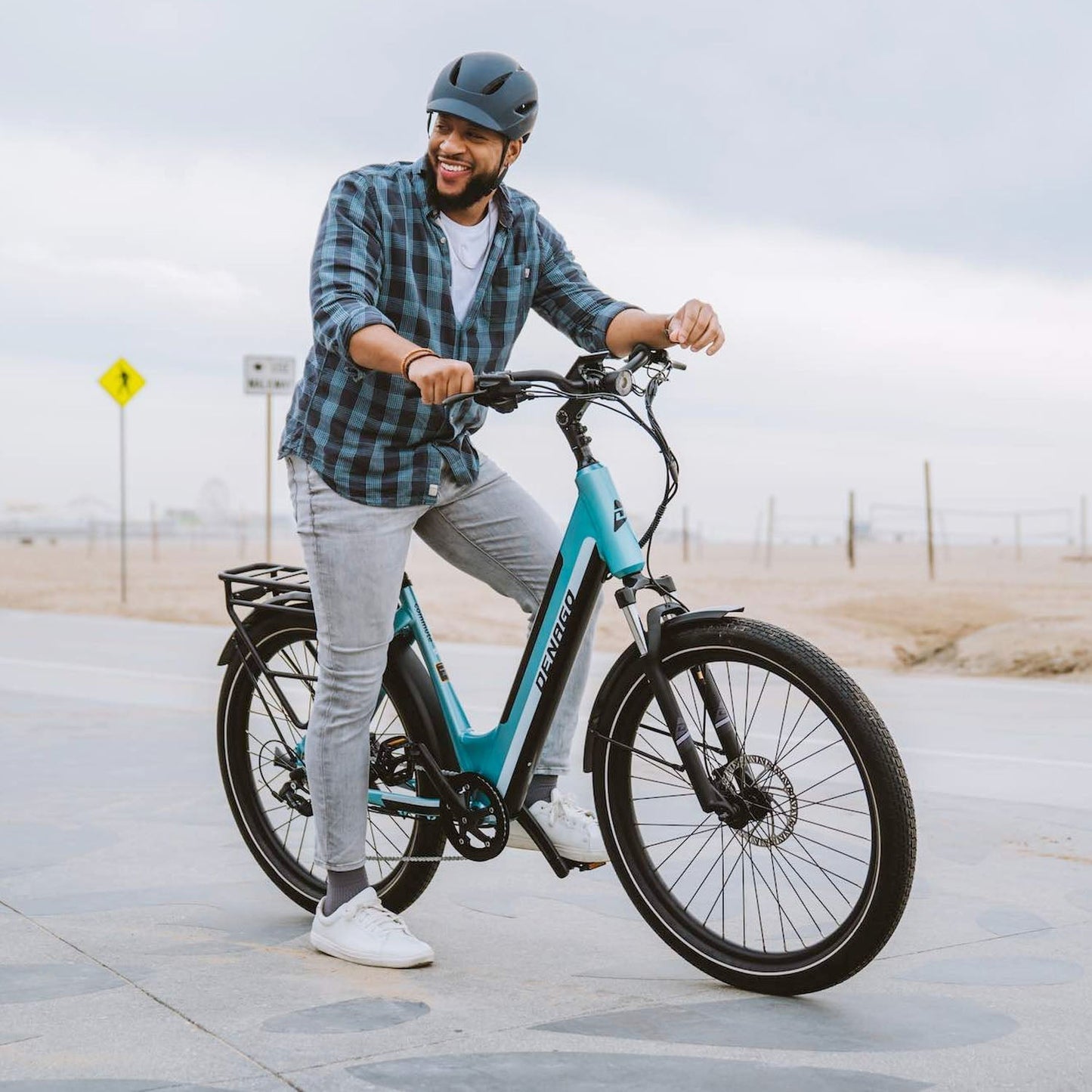 Denago Commuter Model 1st, 27.5 Tire, 500 Watt 48V 13.6 AH, Low Step