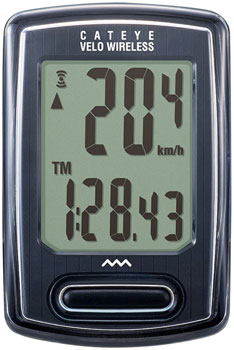 CATEYE Velo Wireless Bike Computer - Black