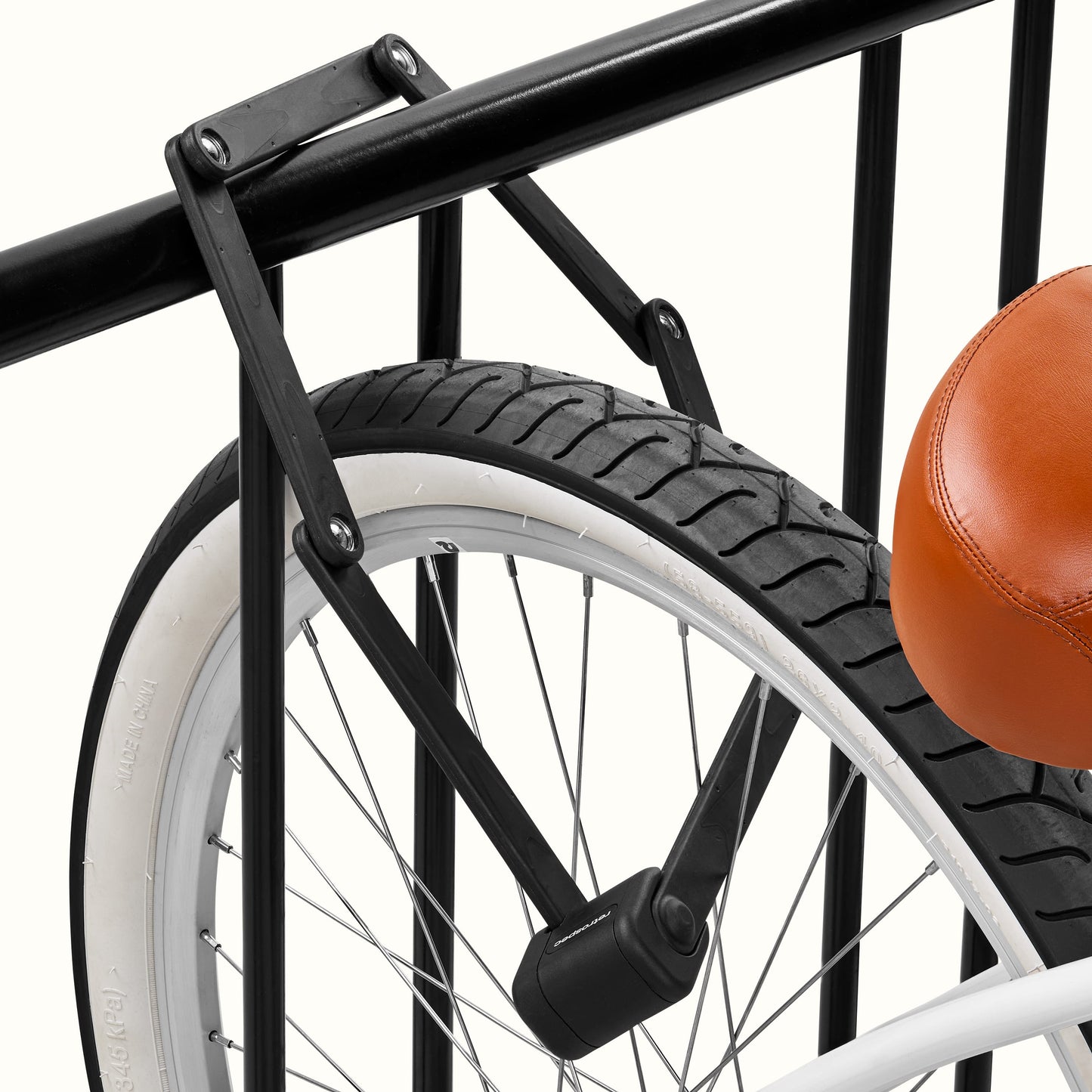 Fortitude Folding Bike Lock With Carrier - 5mm