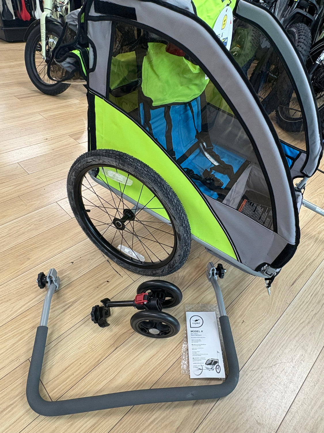 Copilot Model A Child Bicycle Trailer & Stroller Conversion Kit