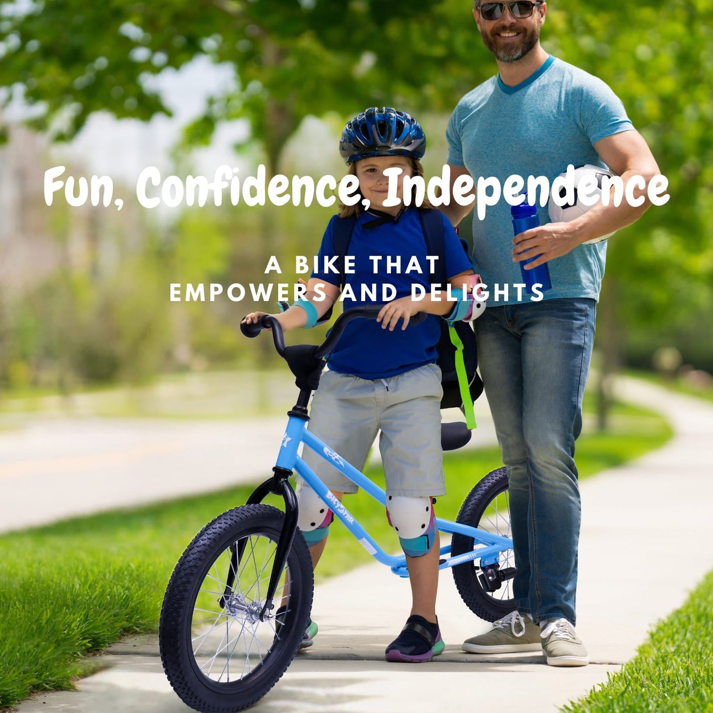 16 Inch Kids Balance Bike for 5-8 Year Old Big Kids, Air Tires | KB-BMX01