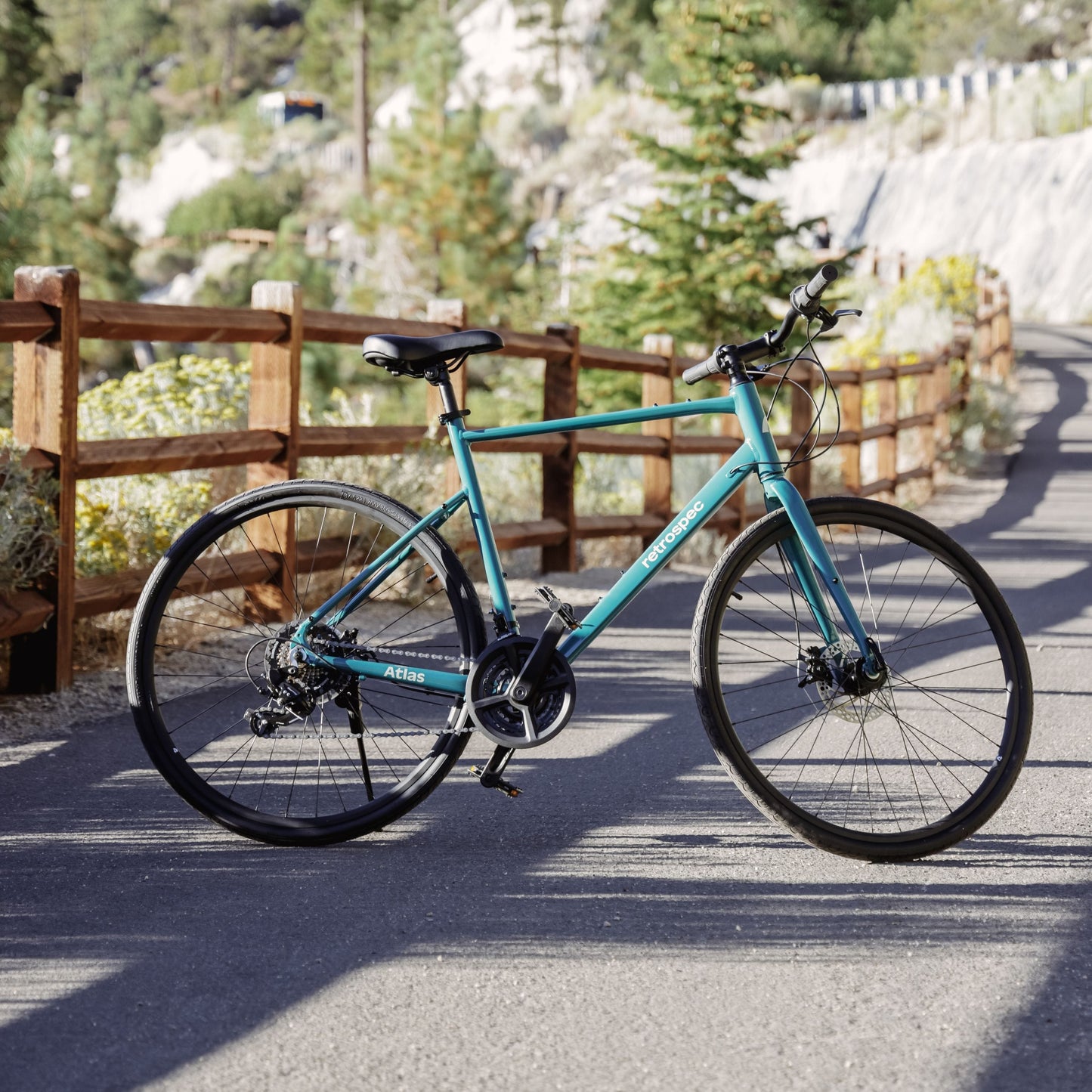 Atlas Fitness Hybrid Bike - 21 Speed