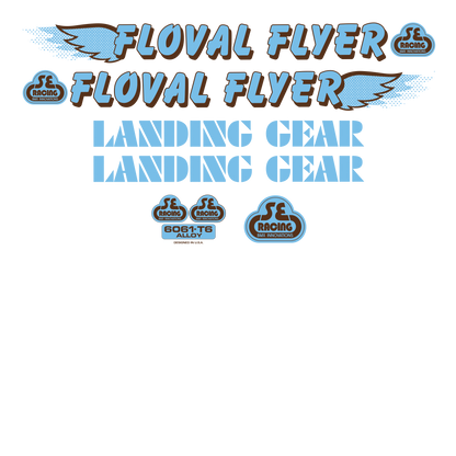 Floval Flyer Decal Set
