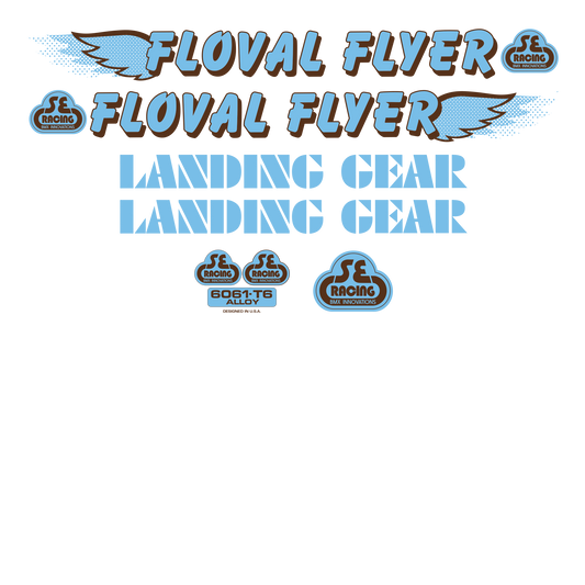 Floval Flyer Decal Set
