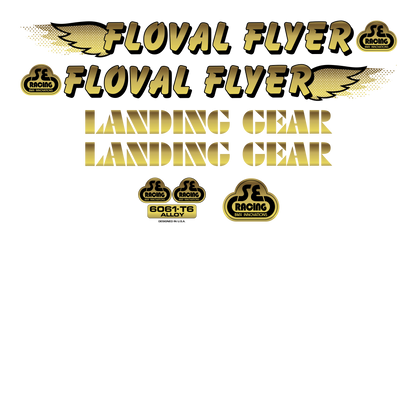 Floval Flyer Decal Set