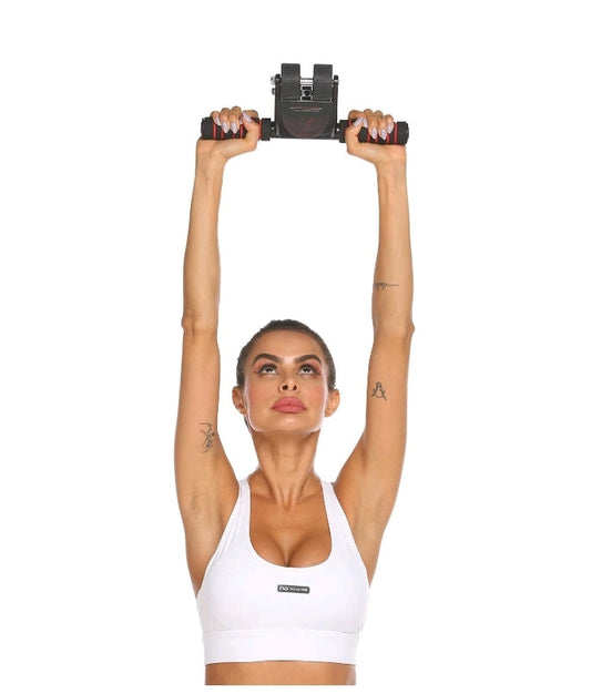 Ergonomic Ab Roller Wheel for Abdominal Exercise 4 Wheel Roller Abdominal Trainer with Knee Pad, Resistance Band Corn Strength