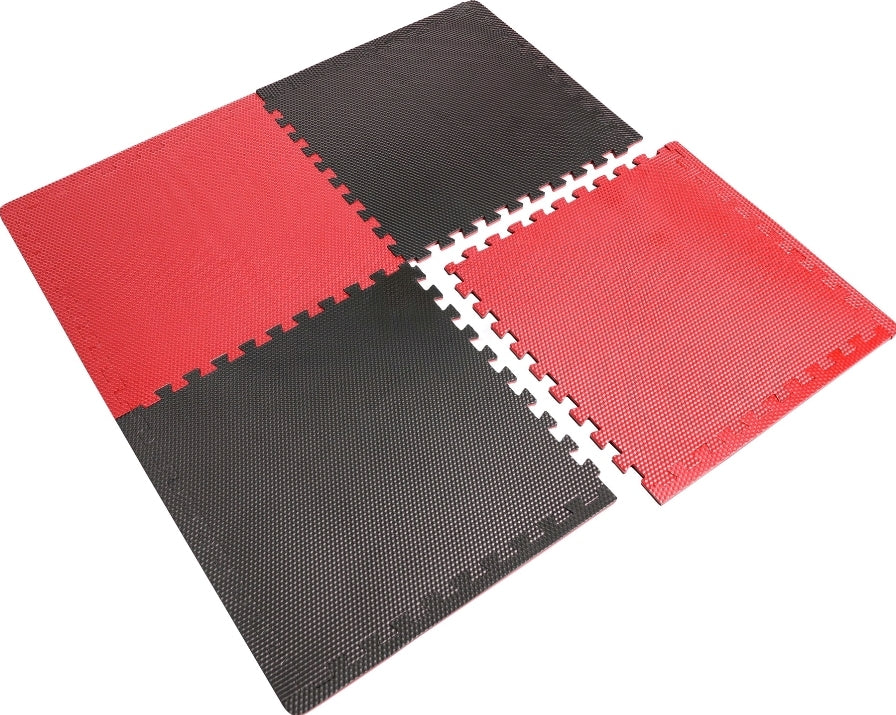 CAP High Density Reversible 4 Piece 13.7 Sq Ft Puzzle Exercise Mat (Various Colors)