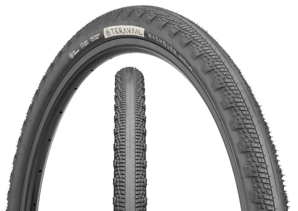 TERAVAIL Washburn Tire - 650b x 47 - Durable - Black