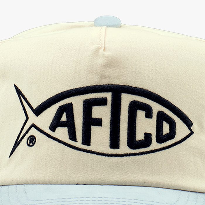 Aftco 90'S Logo Hat in Vintage White
