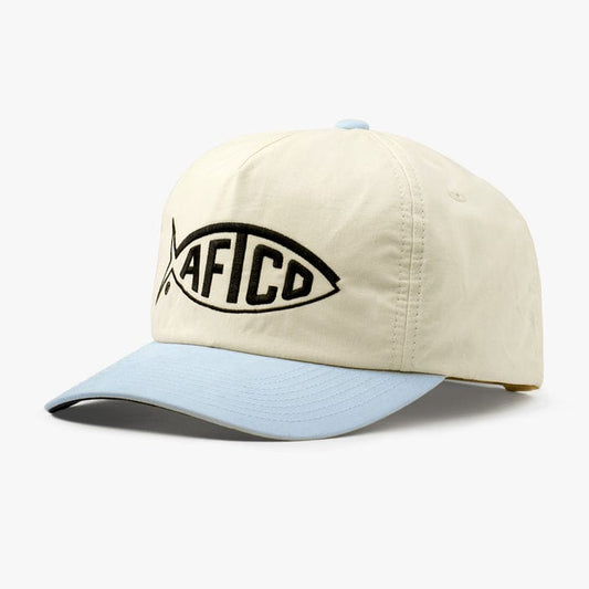 Aftco 90'S Logo Hat in Vintage White