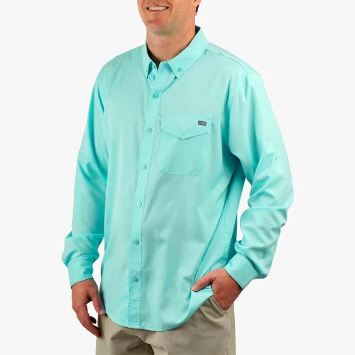 Aftco Palomar Tech Longsleeve Vented Fishing Shirt - Men's