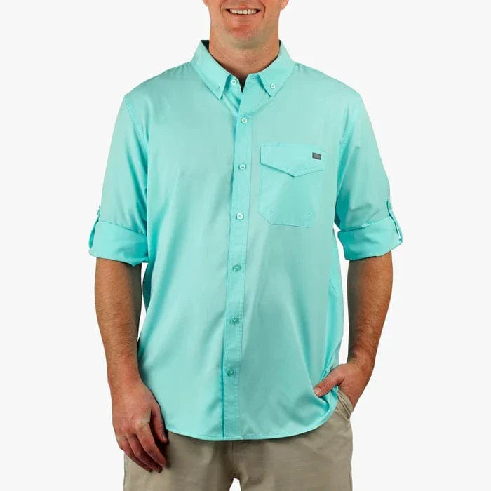 Aftco Palomar Tech Longsleeve Vented Fishing Shirt - Men's
