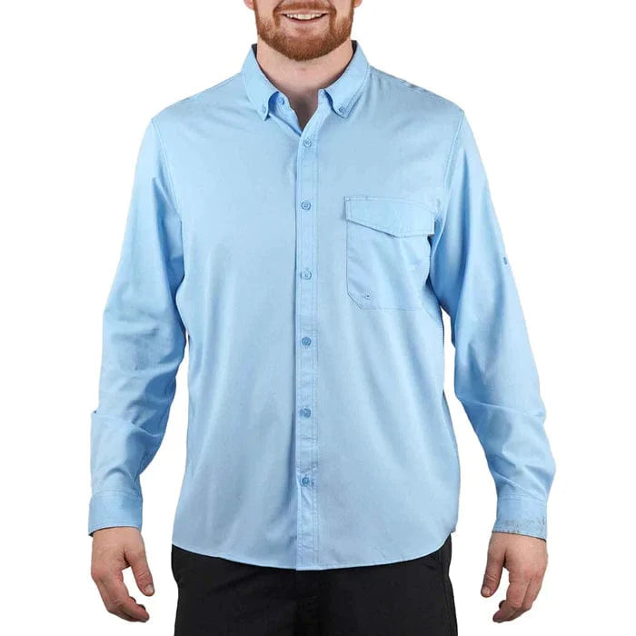Aftco Palomar Tech Longsleeve Vented Fishing Shirt - Men's