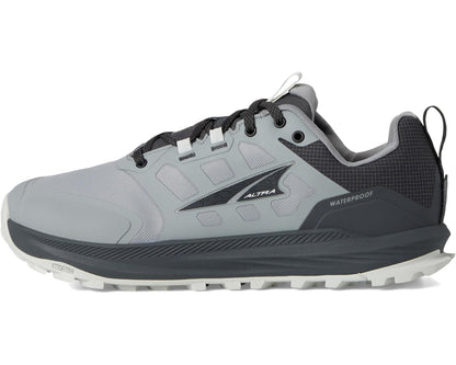 Altra Men's Lone Peak 9 Waterproof Low in Gray