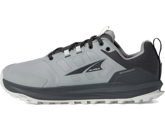 Altra Men's Lone Peak 9 Waterproof Low in Gray