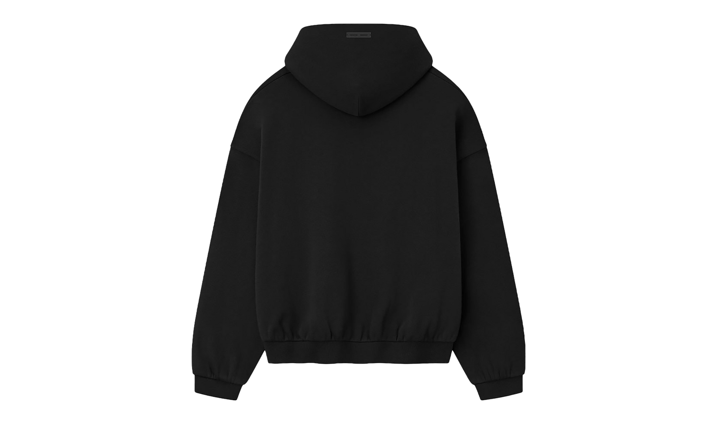 90's Pullover Hoodie "Jet Black"