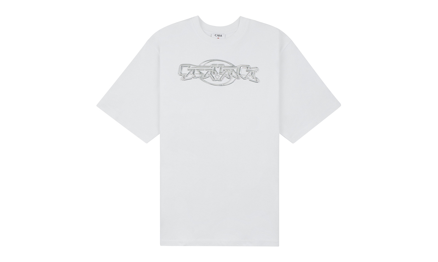 Casa Chrome Tee "White"