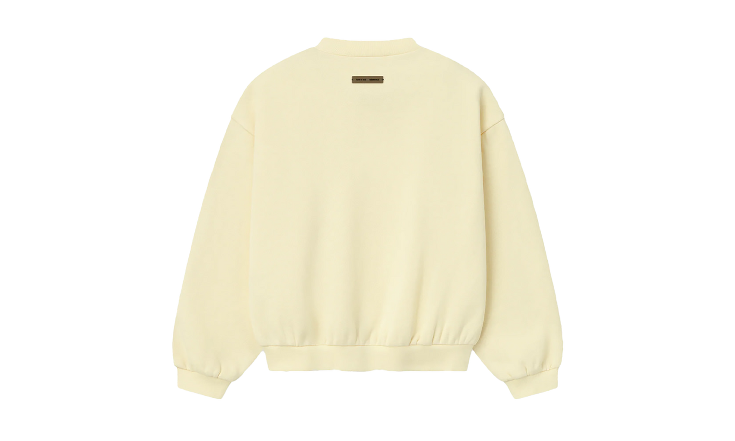 90's Fleece Crewneck "Garden Yellow"