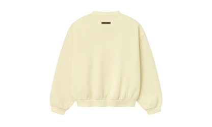 90's Fleece Crewneck "Garden Yellow"