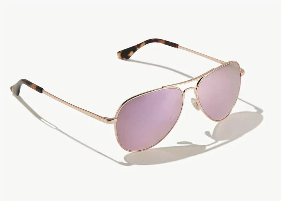 Bajio Soldado Polarized Sunglasses in Rose Gold