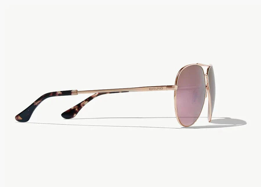 Bajio Soldado Polarized Sunglasses in Rose Gold