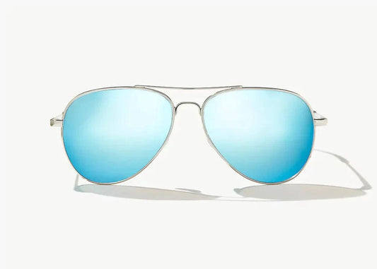Bajio Soldado Polarized Sunglasses in Silver Gloss